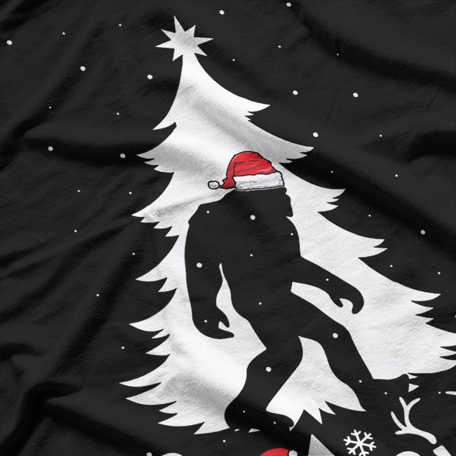 Bigfoot's Christmas - Believe T-Shirt