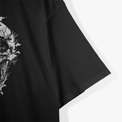 Bird Skull Skeleton Gothic Halloween Horror Costume T-Shirt