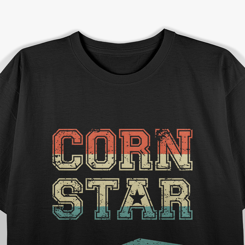 Corn Star Funny Cornhole Tournament T-Shirt