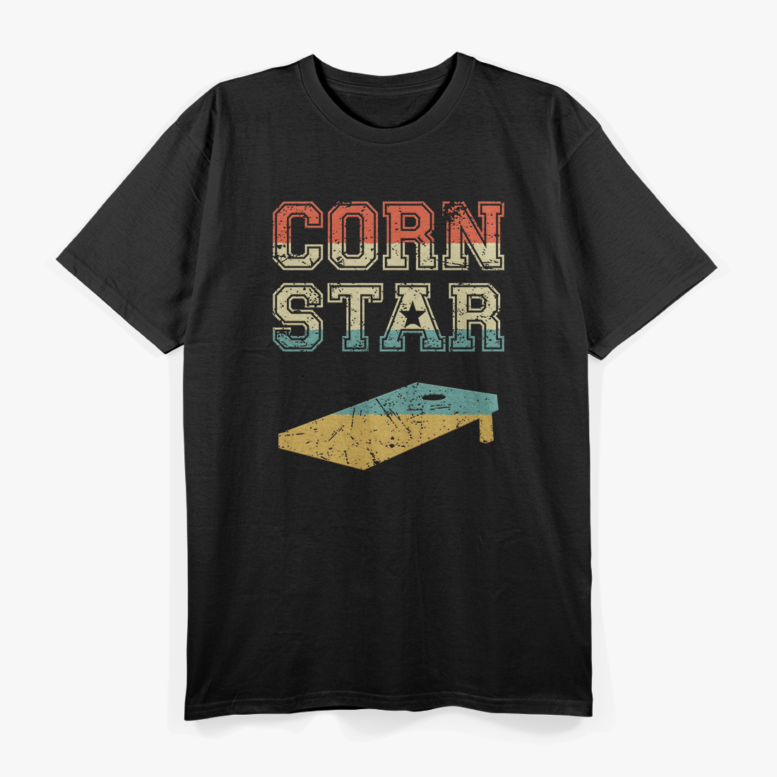 Corn Star Funny Cornhole Tournament T-Shirt