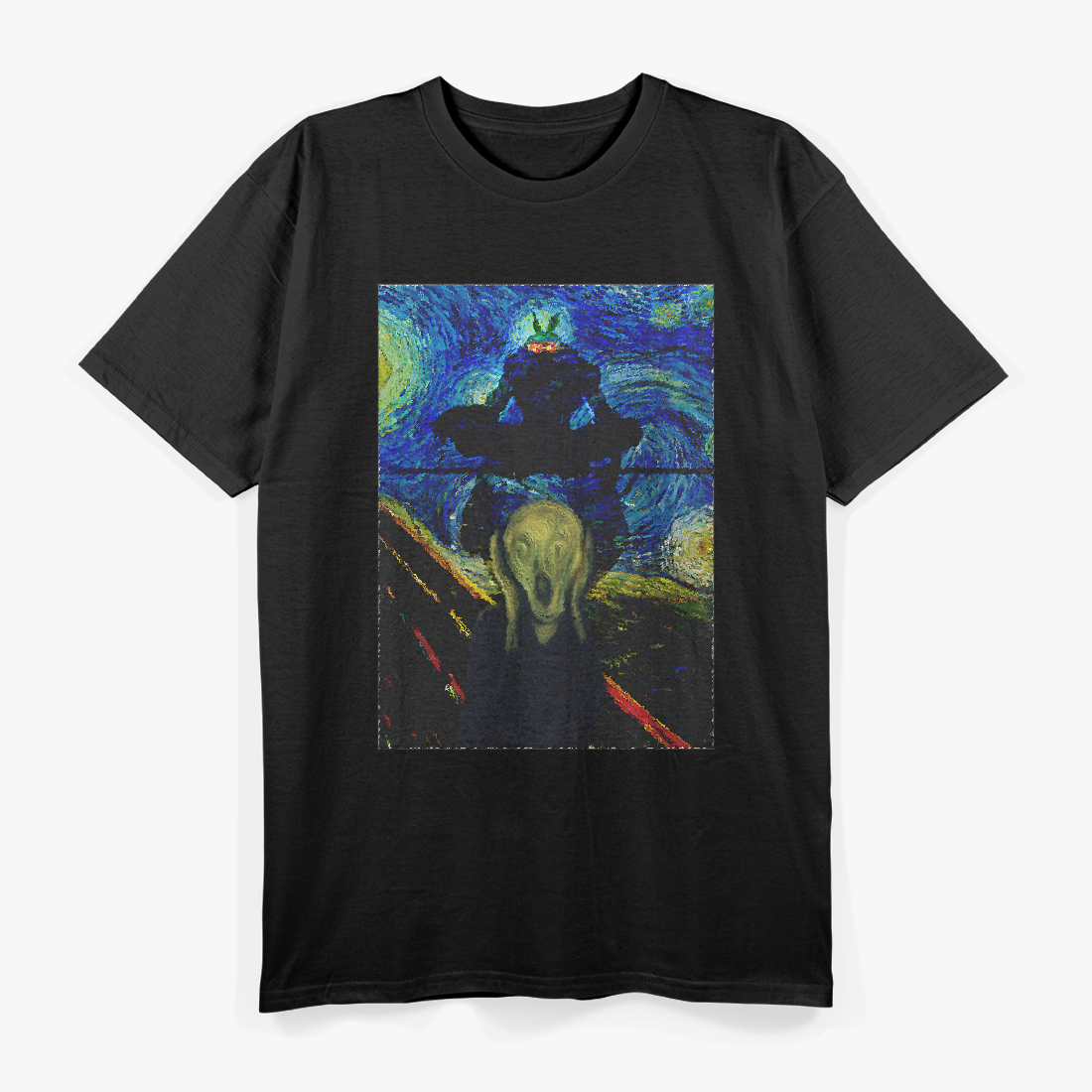 Famous Scream Art Moth Creature Cryptid Tribute T-Shirt
