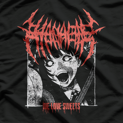 Hanabie Japanese Metalcore Cute Heavy Music T-Shirt