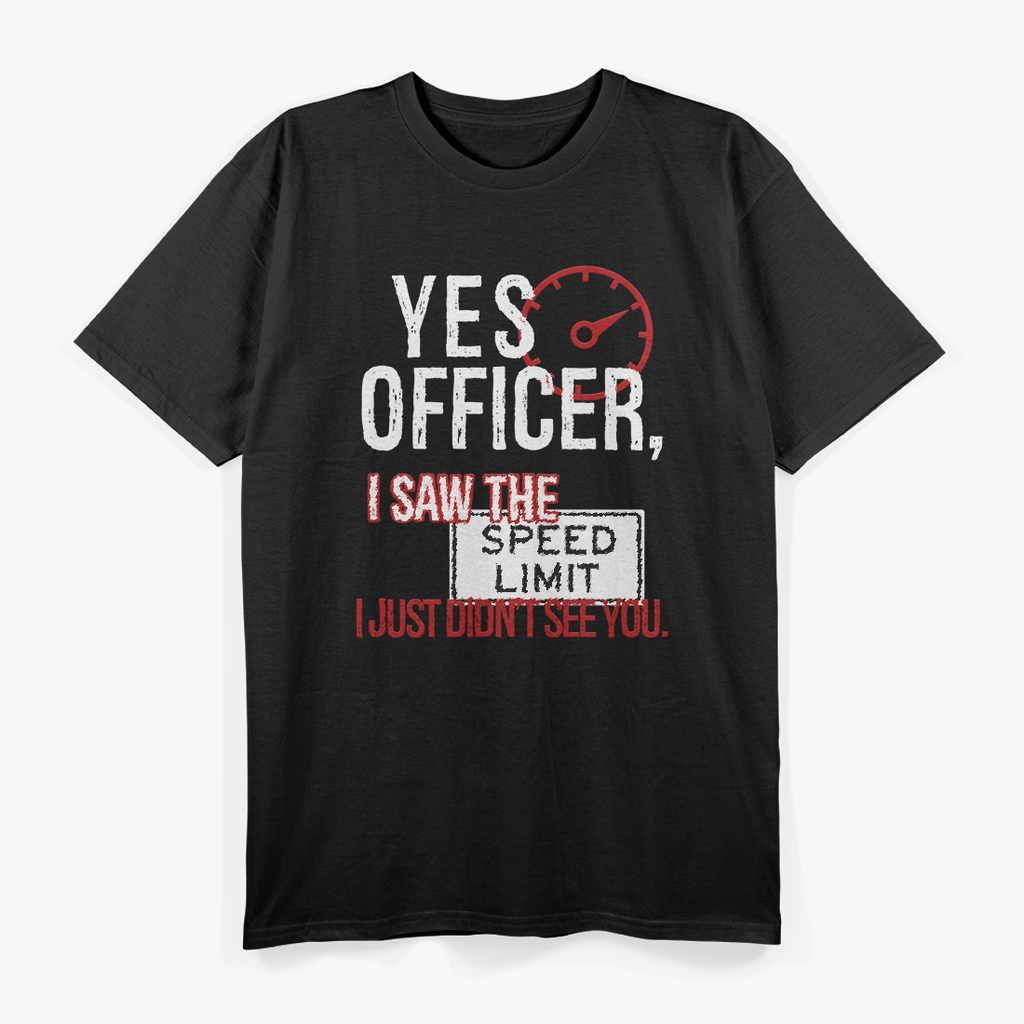 Humor Driver Police, Mechanic Gift Car Mechanics T-Shirt