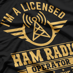 I'm A Licensed Ham Radio Operator Proud To Be The 02% T-Shirt