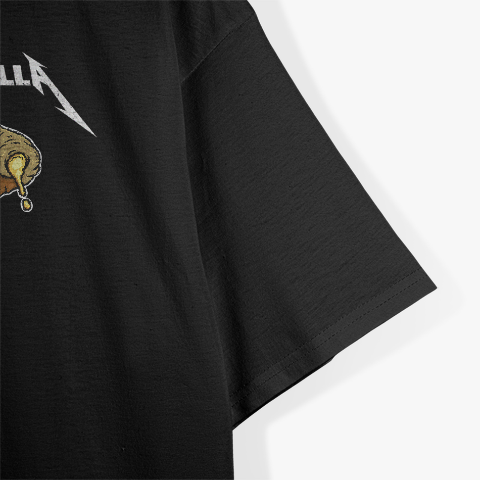 Mozzarella: Masters of Pizza Rock Parody T-Shirt