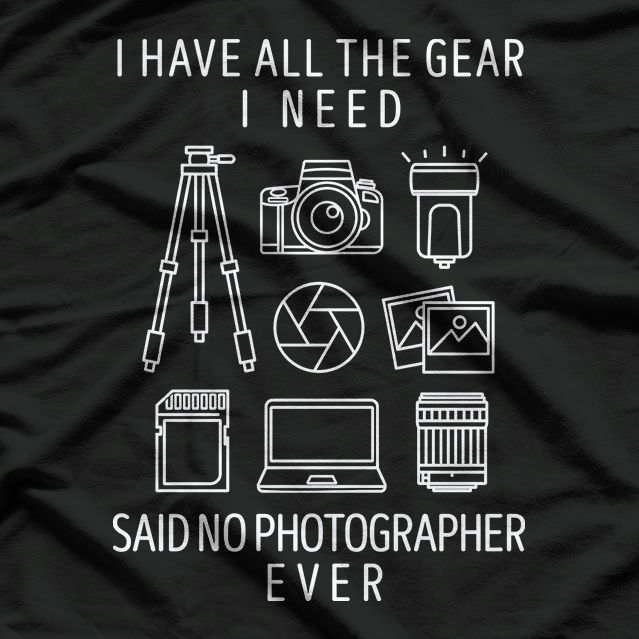 Photographer Gear T-Shirt