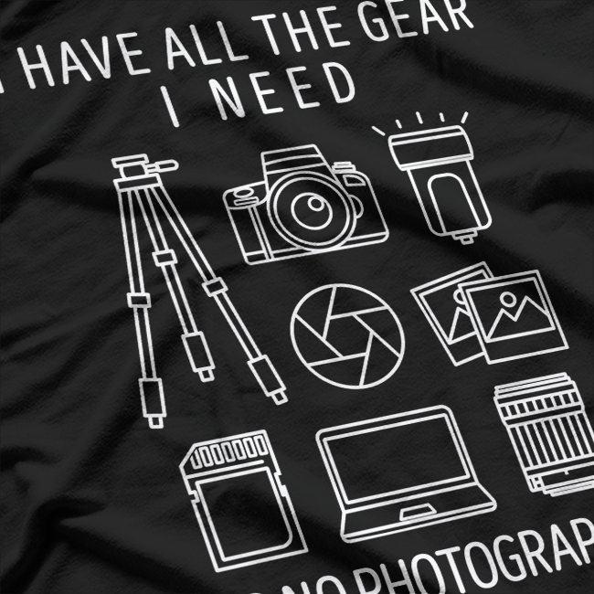 Photographer Gear T-Shirt