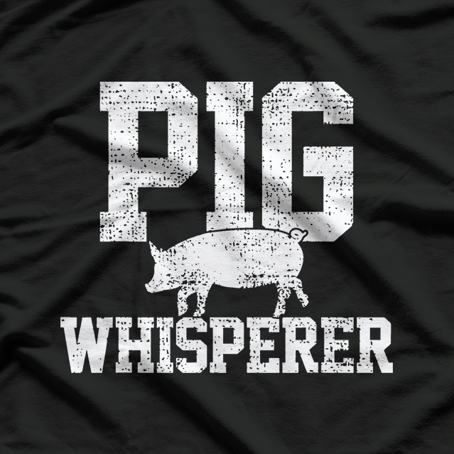 Pigs Whisperer Farmer Vintage T-Shirt