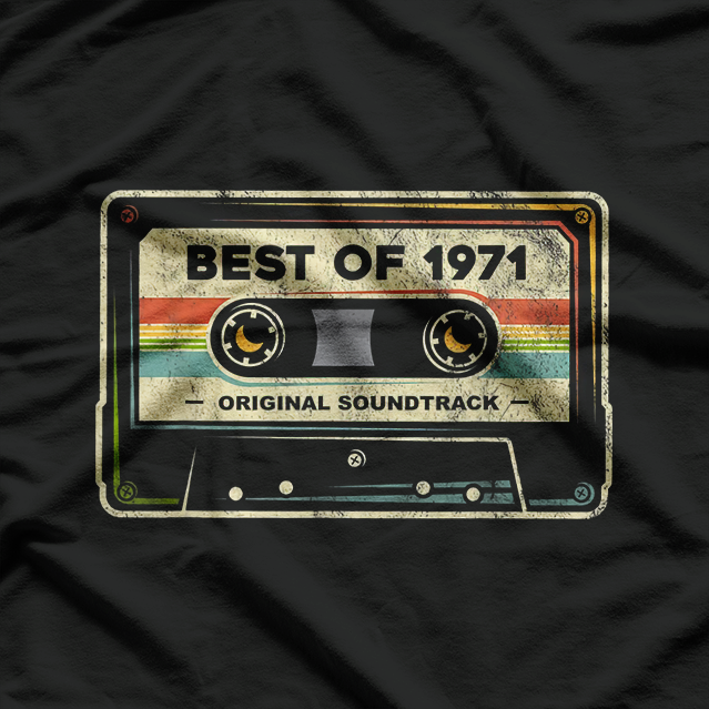 Retro Mixtape Best of 1971 T-Shirt