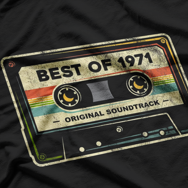 Retro Mixtape Best of 1971 T-Shirt