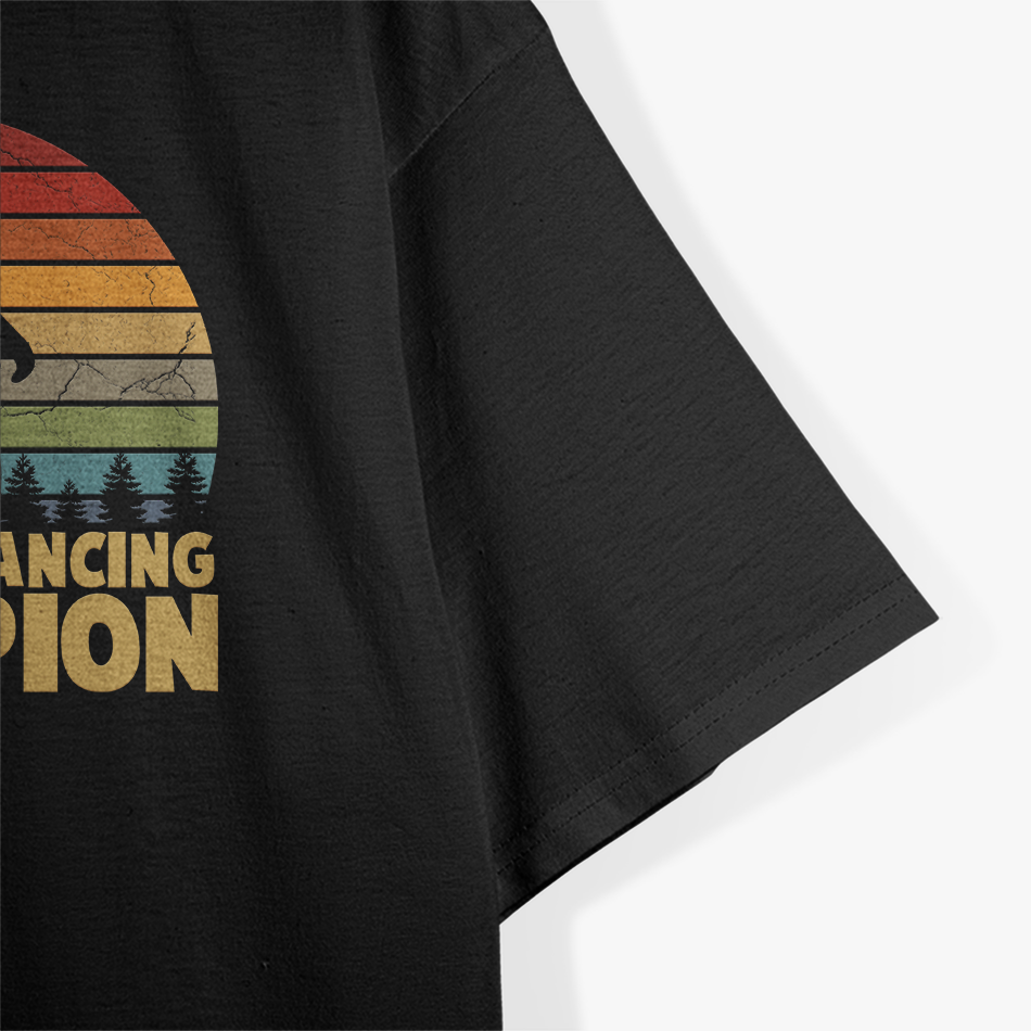 Social Distancing Champion - Funny Bigfoot T-Shirt