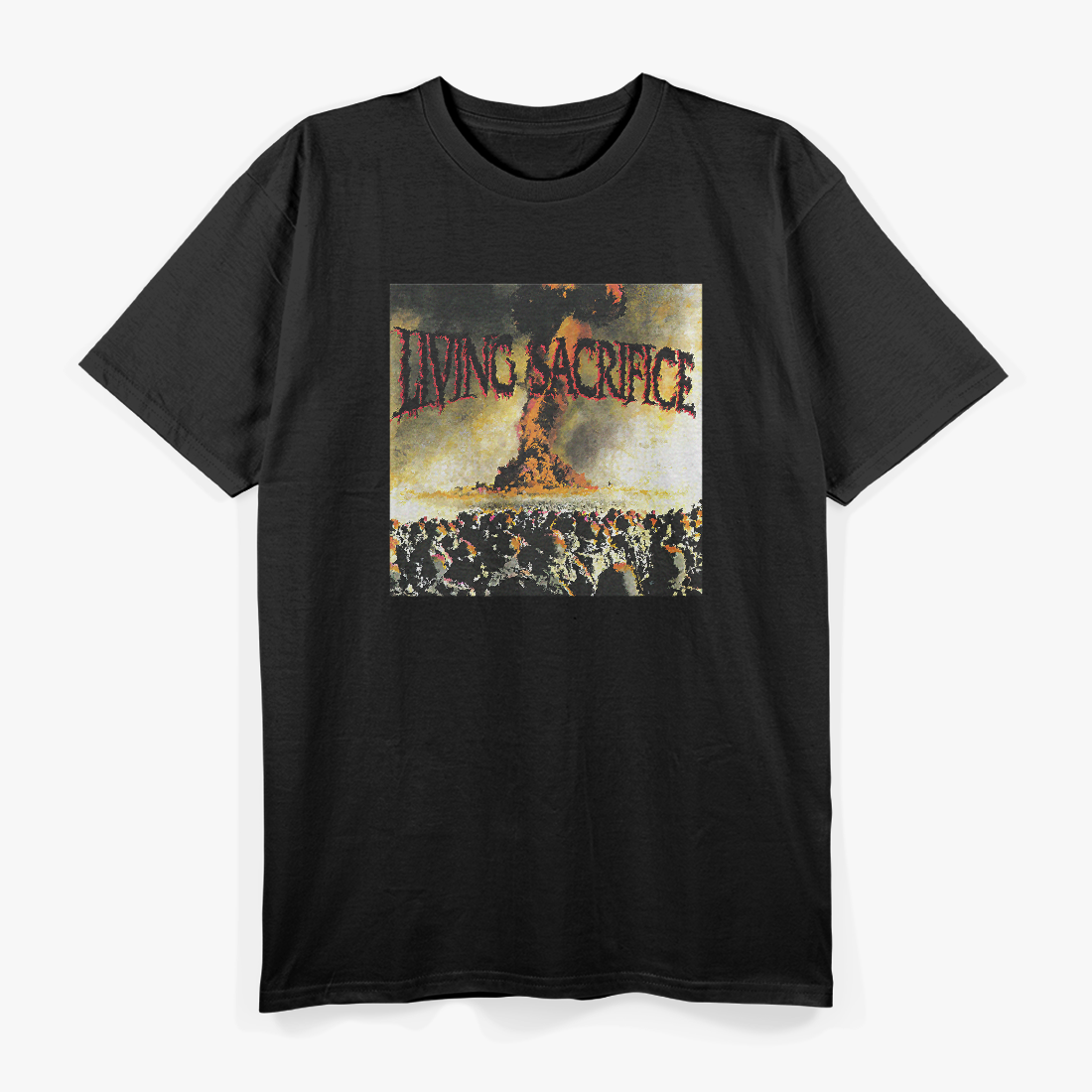 Living Sacrifice Vintage Christian Metal Band T-Shirt