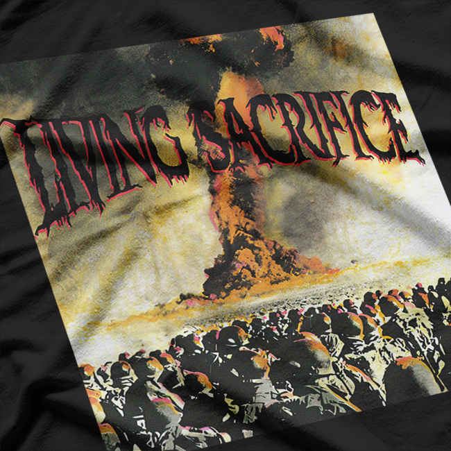 Living Sacrifice Vintage Christian Metal Band T-Shirt