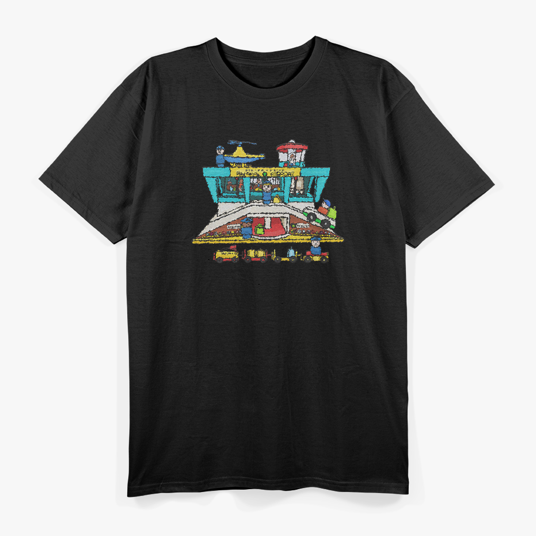 Little People Play Family Airport – Retro Nostalgic Toy T-Shirt
