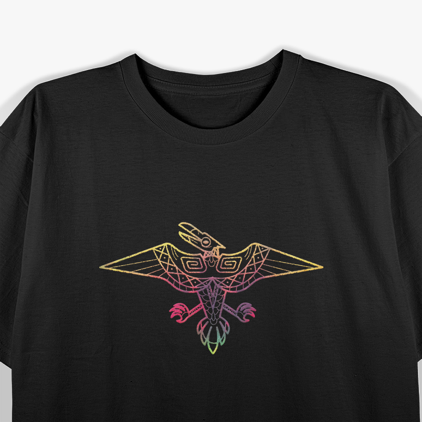 Thunderbird Native American Tribal Mythology Symbol T-Shirt