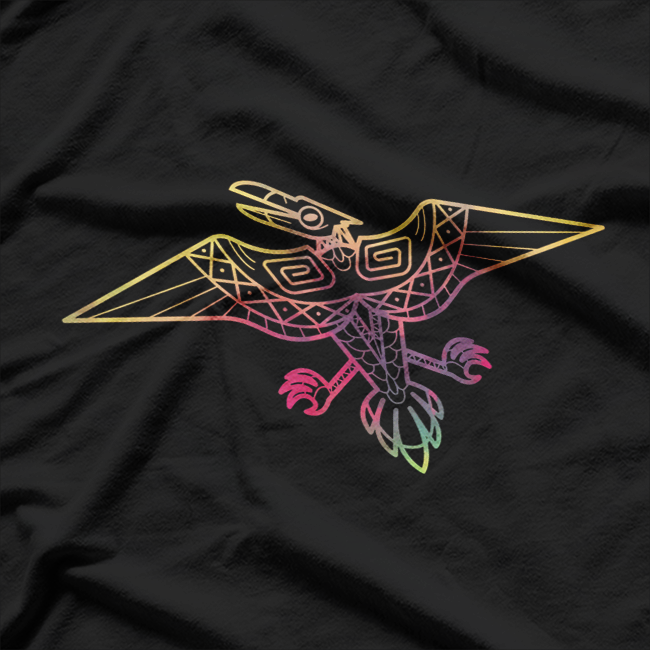 Thunderbird Native American Tribal Mythology Symbol T-Shirt