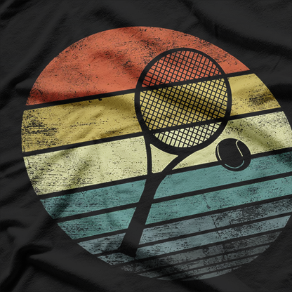 Classic Serve Retro Tennis  T-Shirt