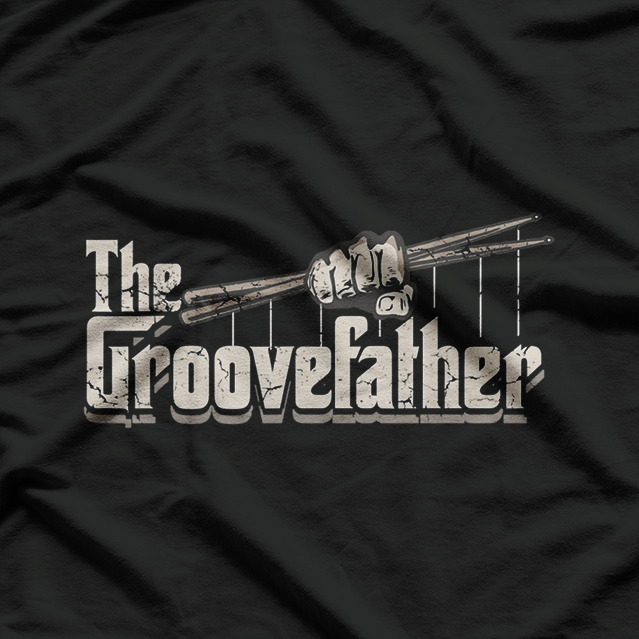 The Groovefather Drums Musician T-Shirt