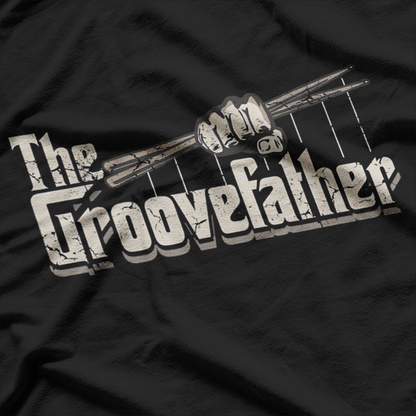 The Groovefather Drums Musician T-Shirt