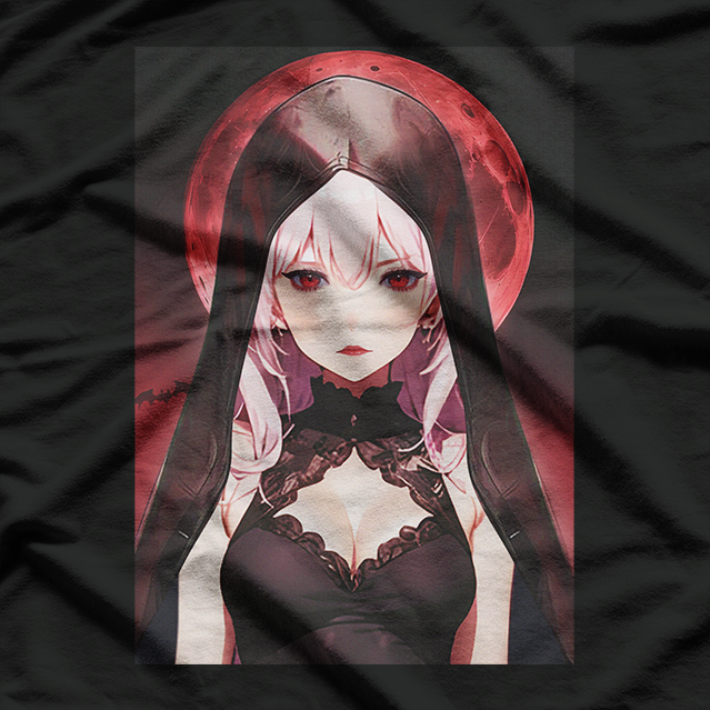 Anime Girl Kawaii Waifu Nun T-Shirt