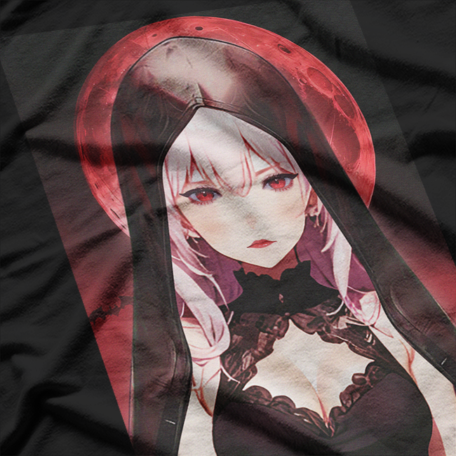 Anime Girl Kawaii Waifu Nun T-Shirt