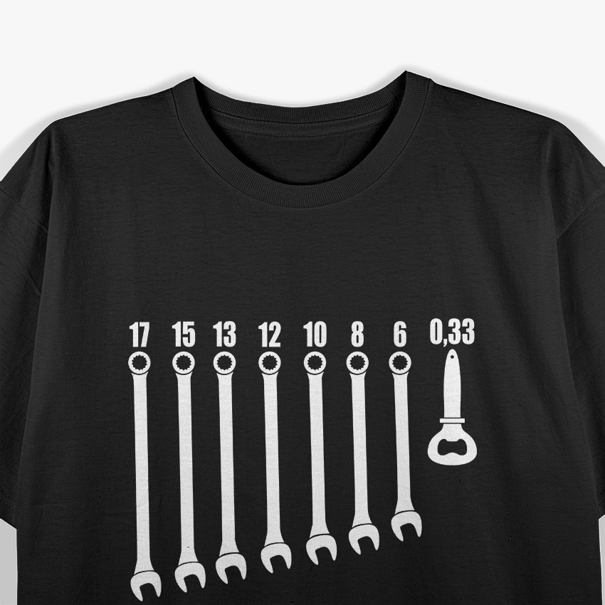 Beer Tool Craftsman Mechanic T-Shirt