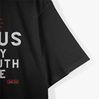 John 14:6 - Inspirational Christian Bible Verse & Jesus Faith T-Shirt