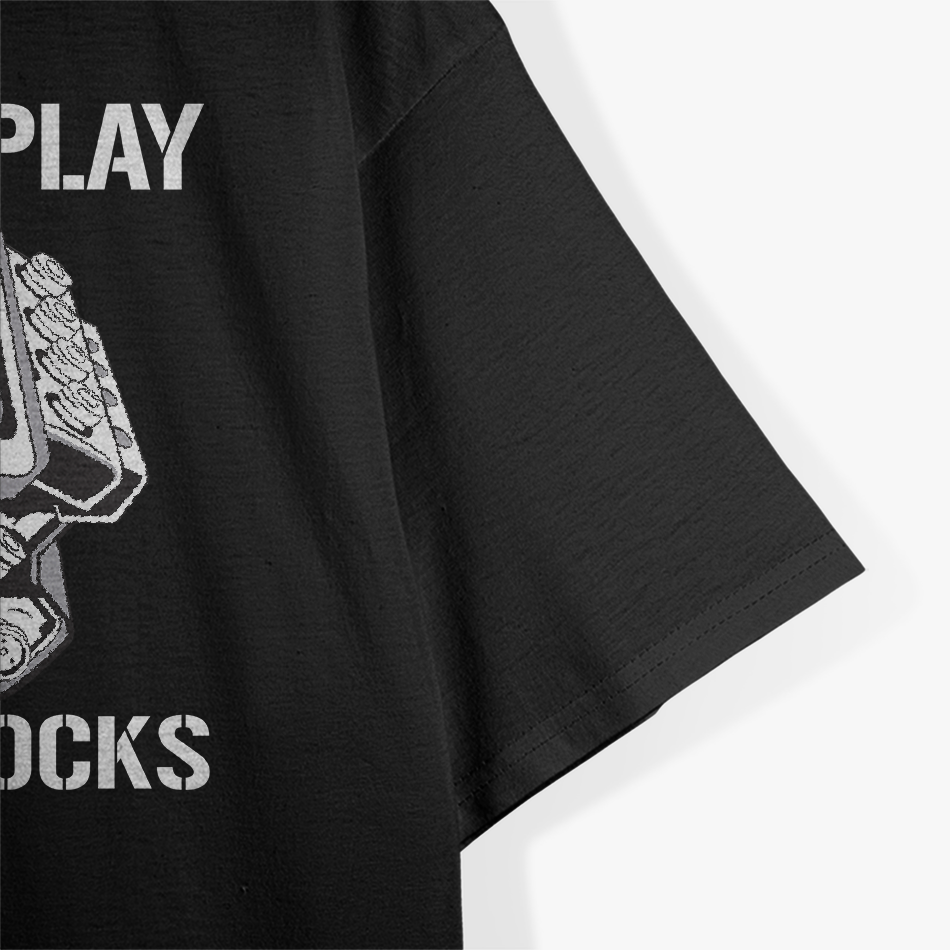 Car Mechanic Funny Gift - I Still Play With Blocks T-Shirt