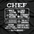 Chef Cooking, Chef, Cooking Lovers T-Shirt