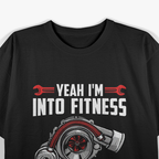 Funny Big Turbo - Fitness for Car Enthusiasts, Racing, Drifting, and Boost T-Shirt