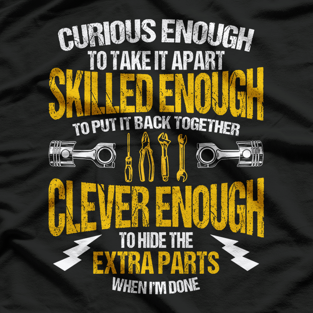 Funny Car Mechanic T-Shirt