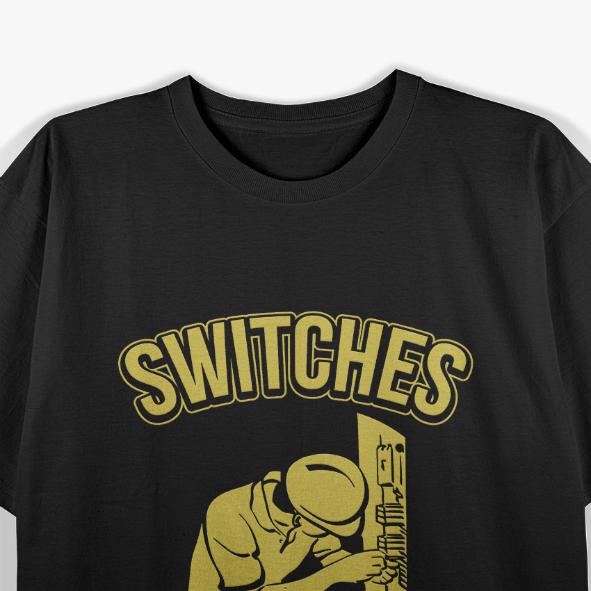 Funny Master Electrician Design T-Shirt