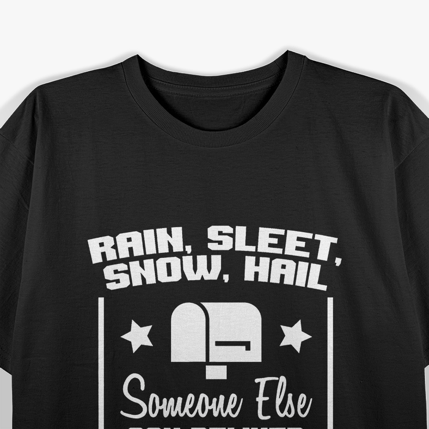 Funny Retired Postal Worker Mailman T-Shirt