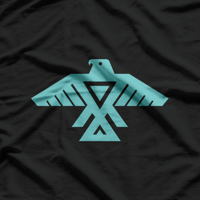 Funny Tribal Native American Thunderbird Art Mythology T-Shirt