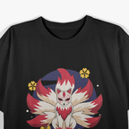 Kitsune Nine Tail Funny Foxes and Magical Creature T-Shirt