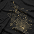 Sacred Geometry Mystical Symbolism T-Shirt