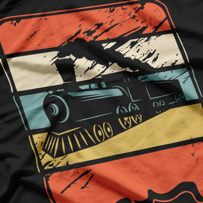 Train Locomotive Engineer Vintage T-Shirt