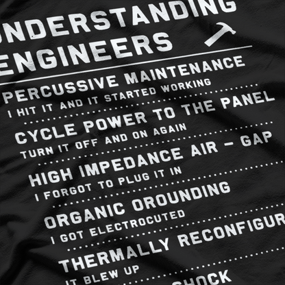 Understanding Engineers Funny T-Shirt