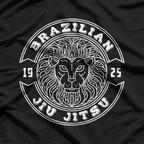 Vintage Brazilian Jiu Jitsu Lion BJJ MMA Mix Martial Arts T-Shirt