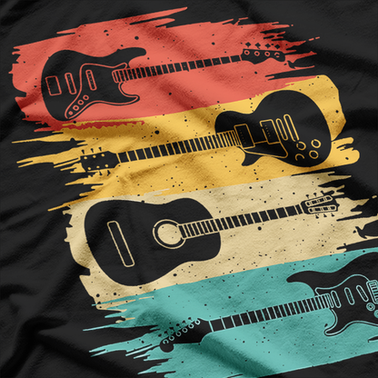 Vintage Guitar Music Band Guitarist Stuff T-Shirt