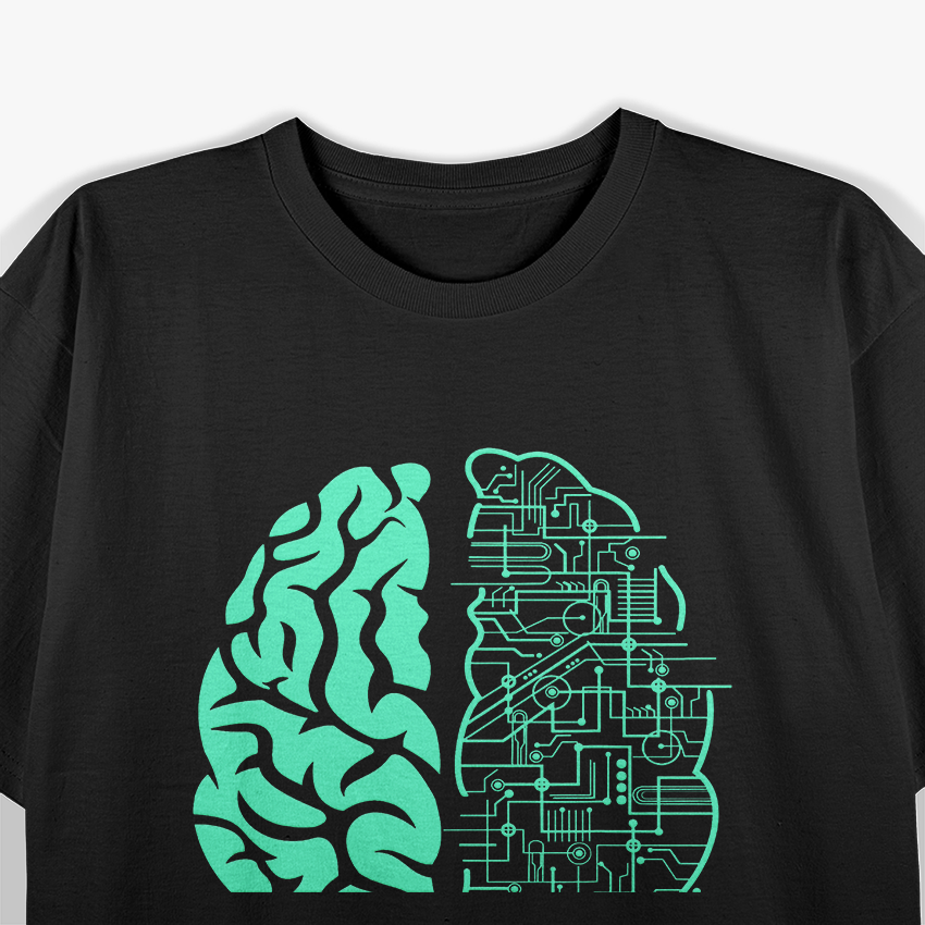 Electric Brain Retro T-Shirt