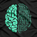 Electric Brain Retro T-Shirt