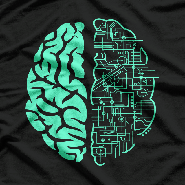 Electric Brain Retro T-Shirt