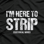 Electrician Funny Lineman Tradesman Contractor T-Shirt