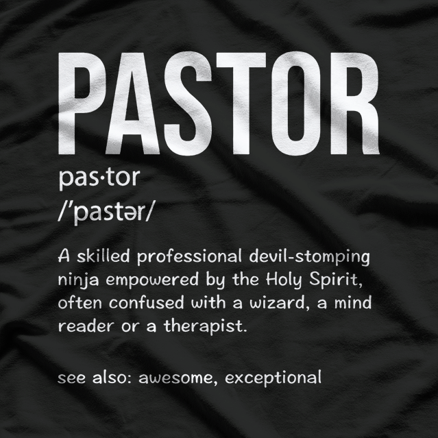 Funny Pastor Definition Cool T-Shirt