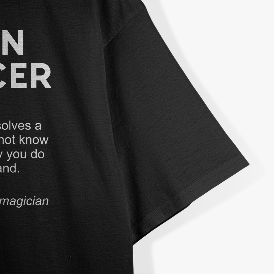 Loan Officer Definition Someone Who Solves Problems T-Shirt