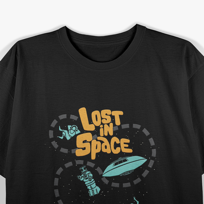 Lost In Space Sci-Fi Adventure Fan Retro Galaxy T-Shirt