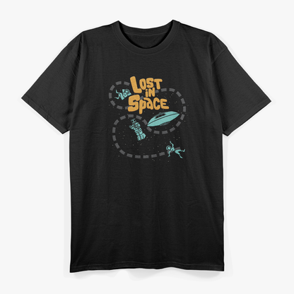 Lost In Space Sci-Fi Adventure Fan Retro Galaxy T-Shirt