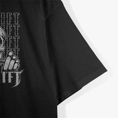 Deadlifts & Skulls: Hardcore Powerlifting Bodybuilding T-Shirt