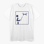 Flight Drone Pictogram - Aviation Sport and Flying Object T-Shirt